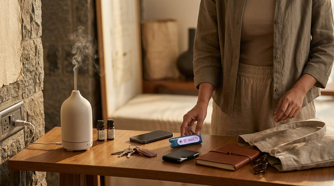 Aromatherapy Inhaler vs Diffuser: Which One Actually Works On the Go?